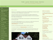 Tablet Screenshot of oaklaneccc.org